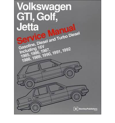 Volkswagen GTI, Golf, Jetta Service Manual 1985-1992