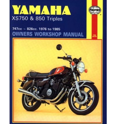 Yamaha XS750 and 850 3-cylinder Models Owner's Workshop Manual