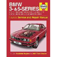 BMW 3-series 1983 - 1991 and BMW 5 -series 1981 to 1991 Haynes repair manual USED