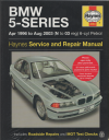 BMW 5 series Service and Repair manual Haynes 1996-2003 USED