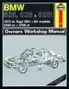 BMW 525 528 528i 1973 1981 Haynes Service Repair Manual   USED