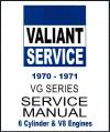 Chrysler Valiant VG 1970 1971 Service Manual   