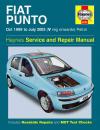 Fiat Punto Petrol 1999-2003 Haynes Service Repair Manual USED