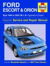 Ford Escort Orion Diesel 1990 2000 Haynes Service Repair Manual  USED