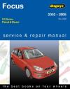 Ford Focus LR Series Petrol Diesel 2002 2005 Gregorys Service Repair Manual 