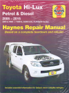 Toyota Hi-Lux Petrol and Diesel 2WD and 4WD 2005 - 2015 Haynes repair workshop manual NEW