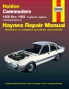 Holden Commodore VL 6 cyl 1986 1988 Haynes Service Repair Manual     