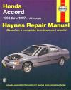 Honda Accord 1994-1997 Haynes Service Repair Manual    