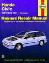 Honda Civic 1984 1991 Haynes Service Repair Manual    