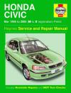 Honda Civic Petrol 1995-2000 Haynes Service Repair Manual  USED