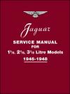 Jaguar Mk 4 1.5 litre 2.5 litre 3.5 litre 1946 1948 Service Manual  Brooklands Books Ltd UK 