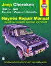 Jeep Cherokee Wagoneer Comanche 1984 2001 Haynes Service Repair Manual    
