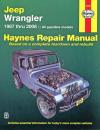 Jeep Wrangler 1987-2011 Haynes Service Repair Manual    