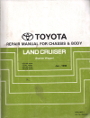 Toyota Landcruiser UZJ100 FZJ10 HZJ105 HDJ100 Chassis/Body genuine repair manual USED