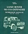 Land Rover 90 110 Defender 1983 1995 Service Repair Manual   Brooklands Books Ltd UK 