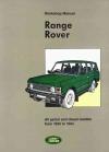 Range Rover 1990 1994 Service Repair Manual   Brooklands Books Ltd UK 