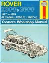 Rover 2300 2600 1977-1979 Haynes Service Repair Manual USED
