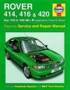 Rover 414 416 420 1995-1998 Haynes Service Repair Manual   USED