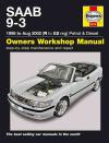 Saab 9 3 Petrol Diesel 1998-2002 Haynes Service Repair Manual  USED