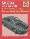 Skoda Octavia 2004-2012 Haynes Workshop Repair Manual   