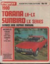 Torana LH LX 1974-1976 Sunbird LX 1976-1978  Gregorys Service Repair Manual USED