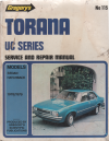 Holden Torana UC 6 cyl 1978 1979 Gregorys Service Repair Manual 
