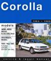 Toyota Corolla AE80 AE82 FWD 1985 1989 Gregorys Service Repair Manual   