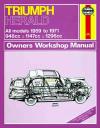 Triumph Herald 1959-1971 Haynes Service Repair Manual   USED
