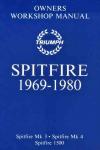 Triumph Spitfire Mk 3 4 1500 1969 1980 Workshop Manual   Brooklands Books Ltd UK 