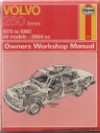 Volvo 260 Series 1975-1985 Haynes Workshop Manual USED