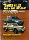 Toyota HiLux Petrol Diesel 1997-2005 Ellery Service Repair Manual 