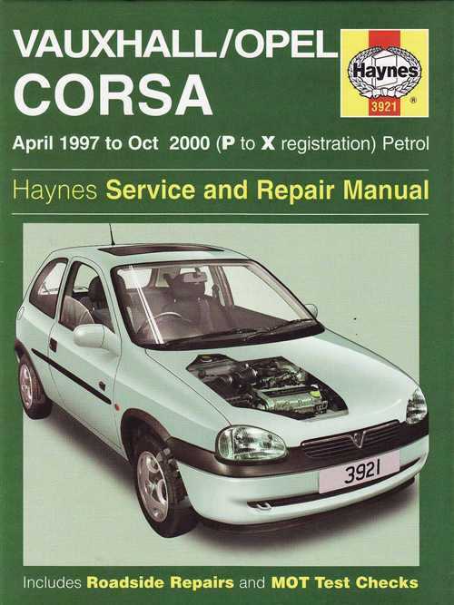 Holden Barina (Vauxhall Opel Corsa) Petrol Diesel 2003 ... oil pressure sensor diagram 