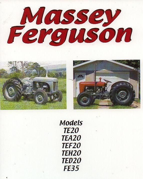 Massey Ferguson TE20 - FE35 Tractor Haynes Owners Service & Repair ...