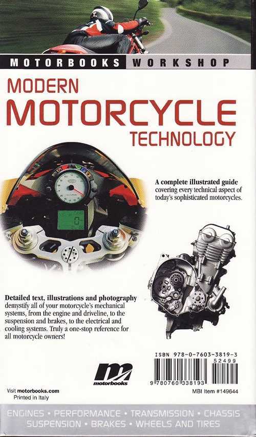 Modern Motorcycle Technology Sagin Workshop Car Manuals